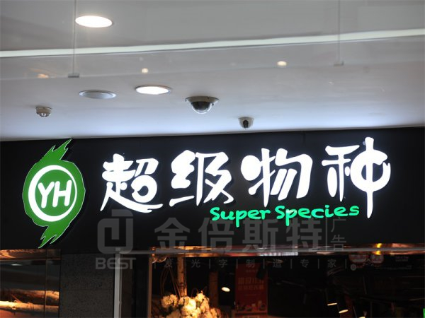 箱体字